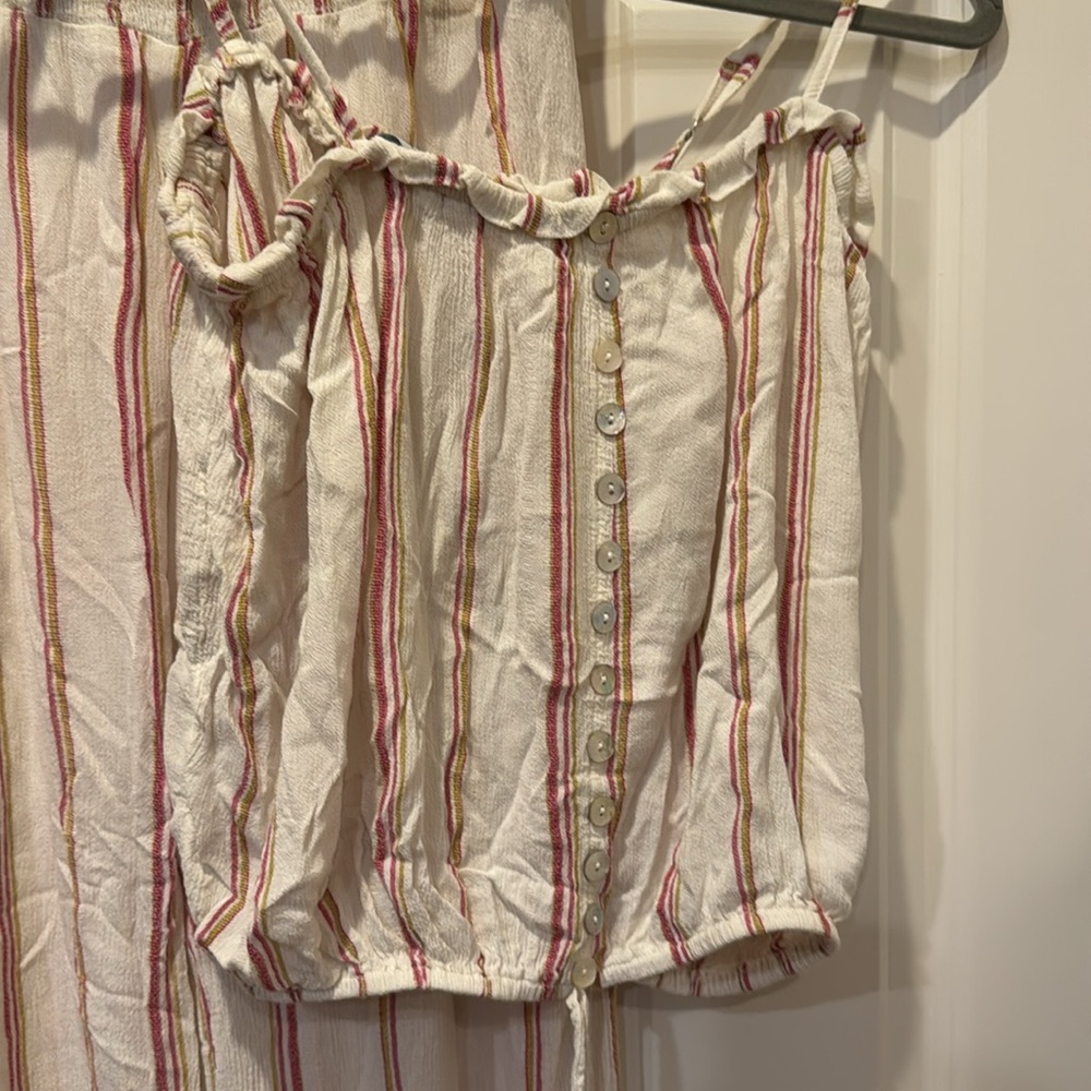 Juniper Blu from South Moon Under Women's Linen Pants Set, Size Small - Picture 2 of 6
